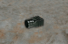 ADS 0364AA ADS 3 x 3.25 x 2.5 Barb x Female x Female Black HDPE Corrugated Snap Downspout Adapter 24/PK