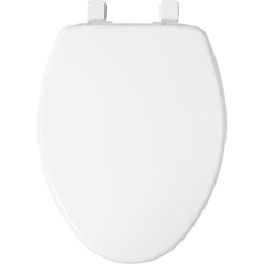 Bemis 7300SLEC-000 Elongated Plastic Toilet Seat White