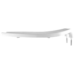 Bemis 2155CT-000 Elongated Open Front Toilet Seat 18.563 x 14.5