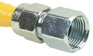 BRASSCRAFT BrassCraft CSSD54-12 Flexible Gas Connector 1/2 x 1/2 in MIP x FIP Replacement MPN: CSSD54-12