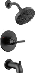 DELTA FAUCET Delta Faucet T14435-BL Saylor Single Handle Multi Function Bathtub & Shower Faucet in Matte Black (Trim Only)