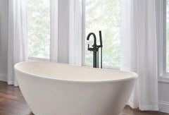 DELTA FAUCET Delta Faucet T4759-BLFL Trinsic Single Lever Handle Floor Mount Filler