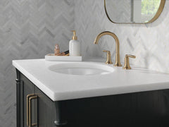 DELTA FAUCET Delta Faucet 3535-CZMPU-DST Saylor Two Handle Widespread Bathroom Faucet