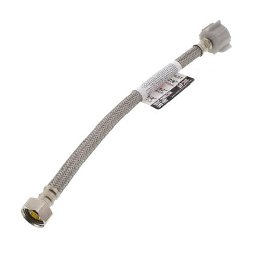 FLUIDMASTER Fluidmaster PRO4T12 1/2 x 7/8 x 12 in. Stainless Steel Toilet Flexible Water Connector