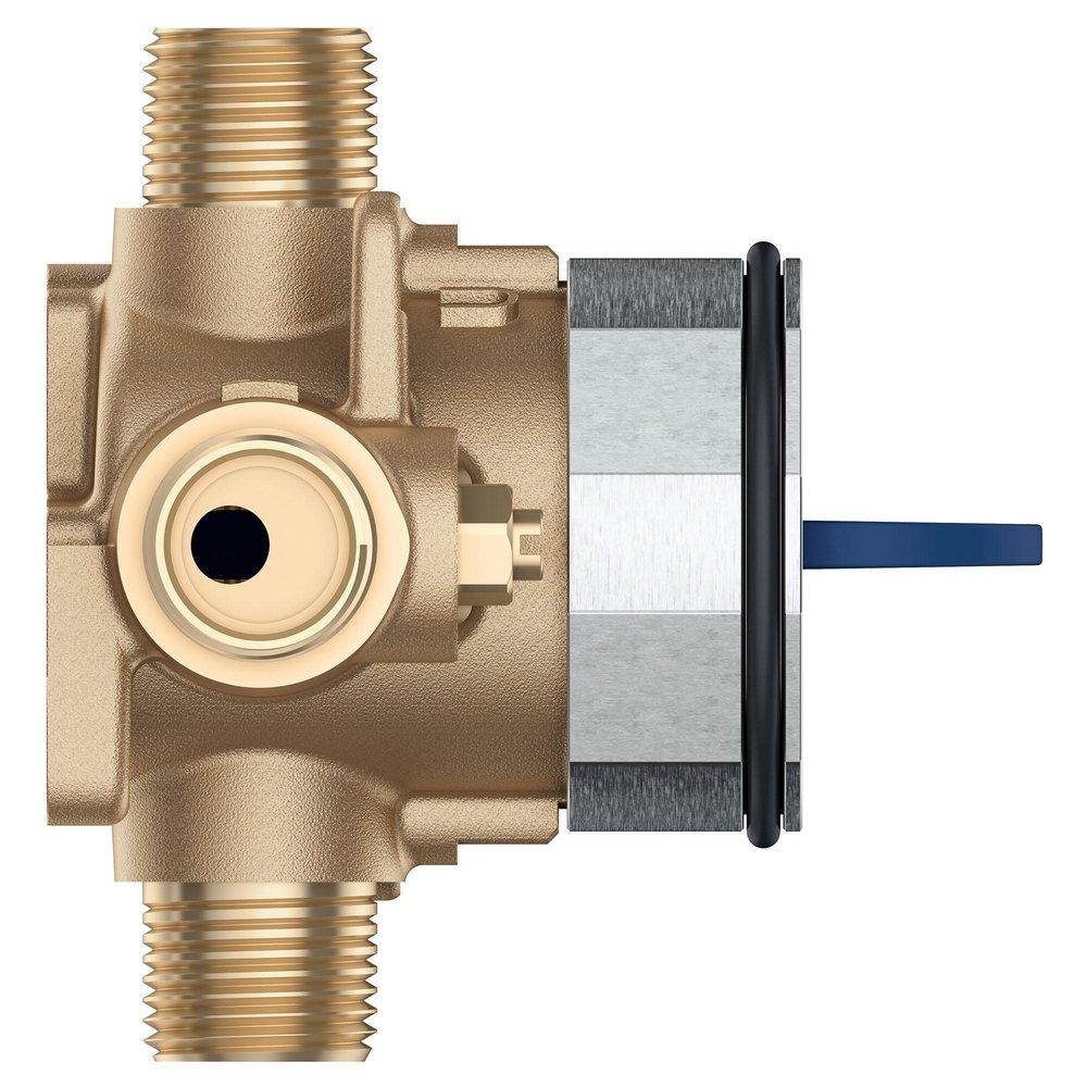 GROHE GROHE 35110000 Grohsafe 1/2 in. MPT Connection Pressure Balancing Valve with Stops