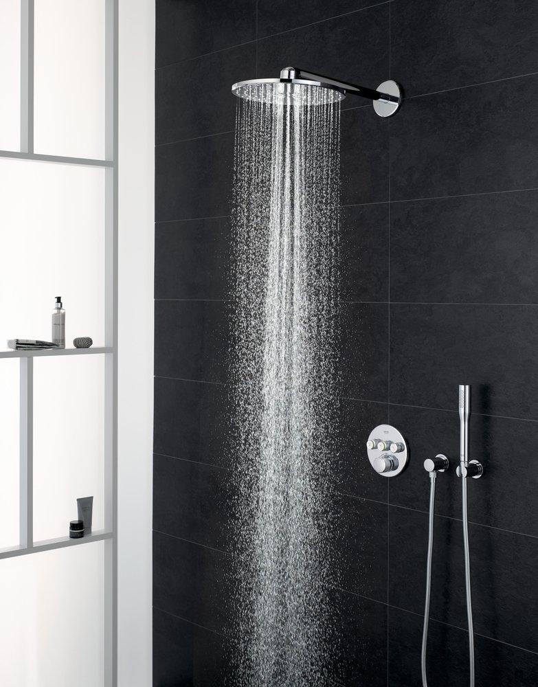 GROHE GROHE 29138000 Grohtherm Four Handle Thermostatic Valve Trim in Starlight Chrome