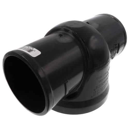 HOLDRITE HoldRite TRPVCNH3A 3 in TESTRITE No-Hub PVC DWV Test/Cleanout Tee with Plug