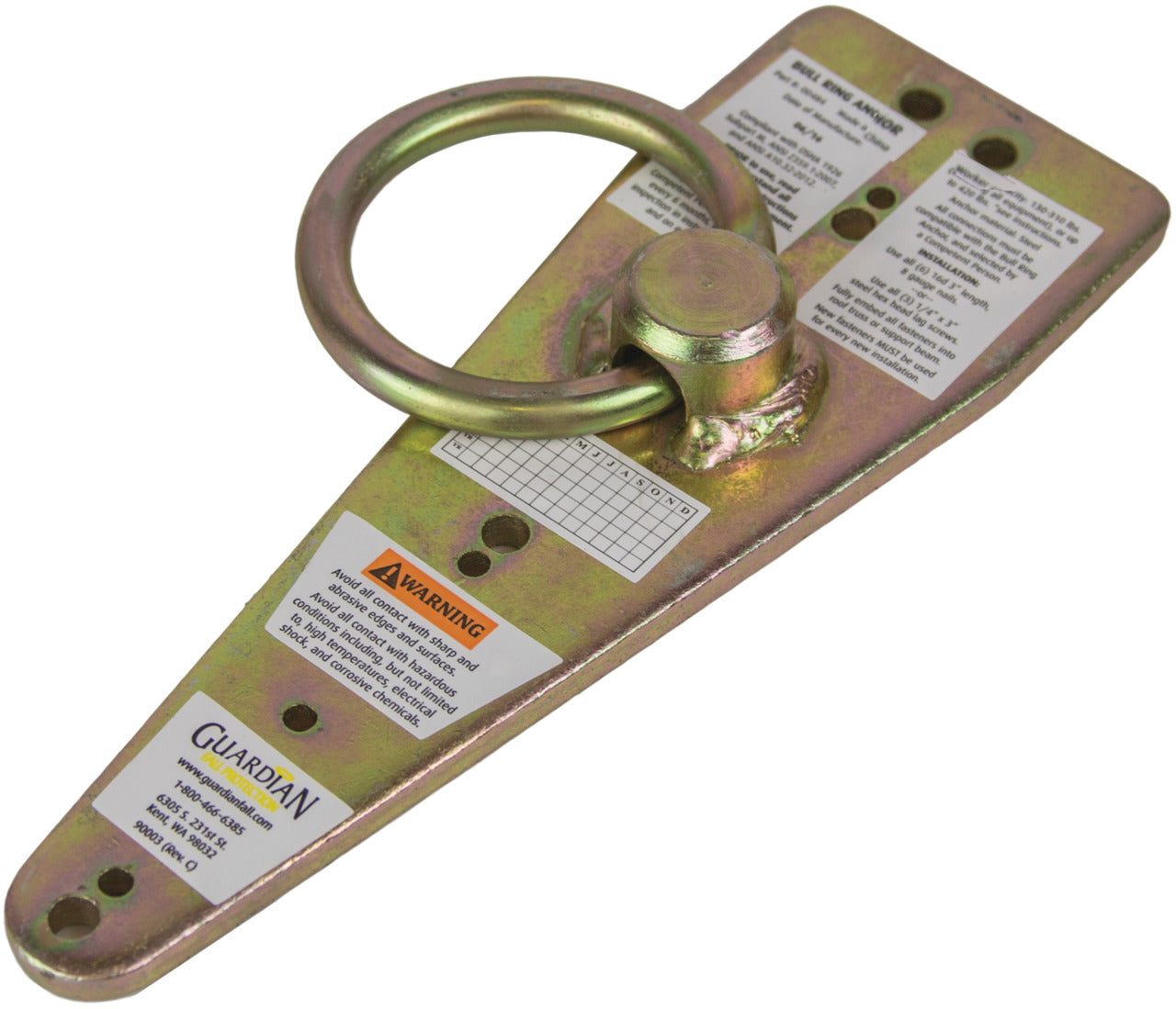 GUARDIAN FALL PROTECTION 484 SAFETY HARNESSES