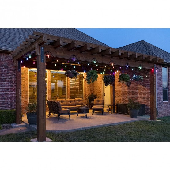 JASCO Jasco 37791 LED Cafe Lights, LED Lamp, 120 V, (12) Lamps