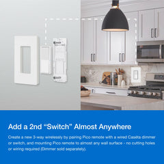 LUTRON Lutron PJ2W-P2B-WH PICO Paddle Smart Remote W