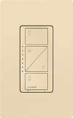 LUTRON Lutron PD-6WCL-IV Caseta Wireless In-Wall Dimmer, 120 V, 150 W LED, Ivory
