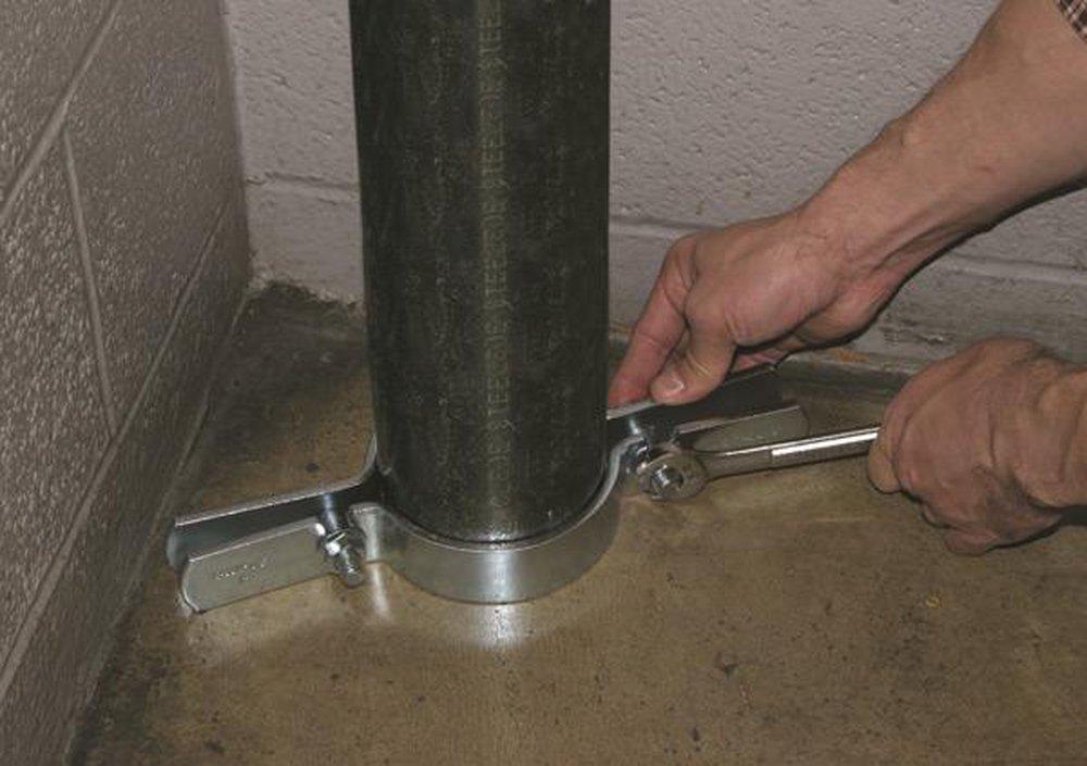 NVENT CADDY nVent CADDY 5100050EG Electrogalvanized Steel Riser Clamp for Fire Protection
