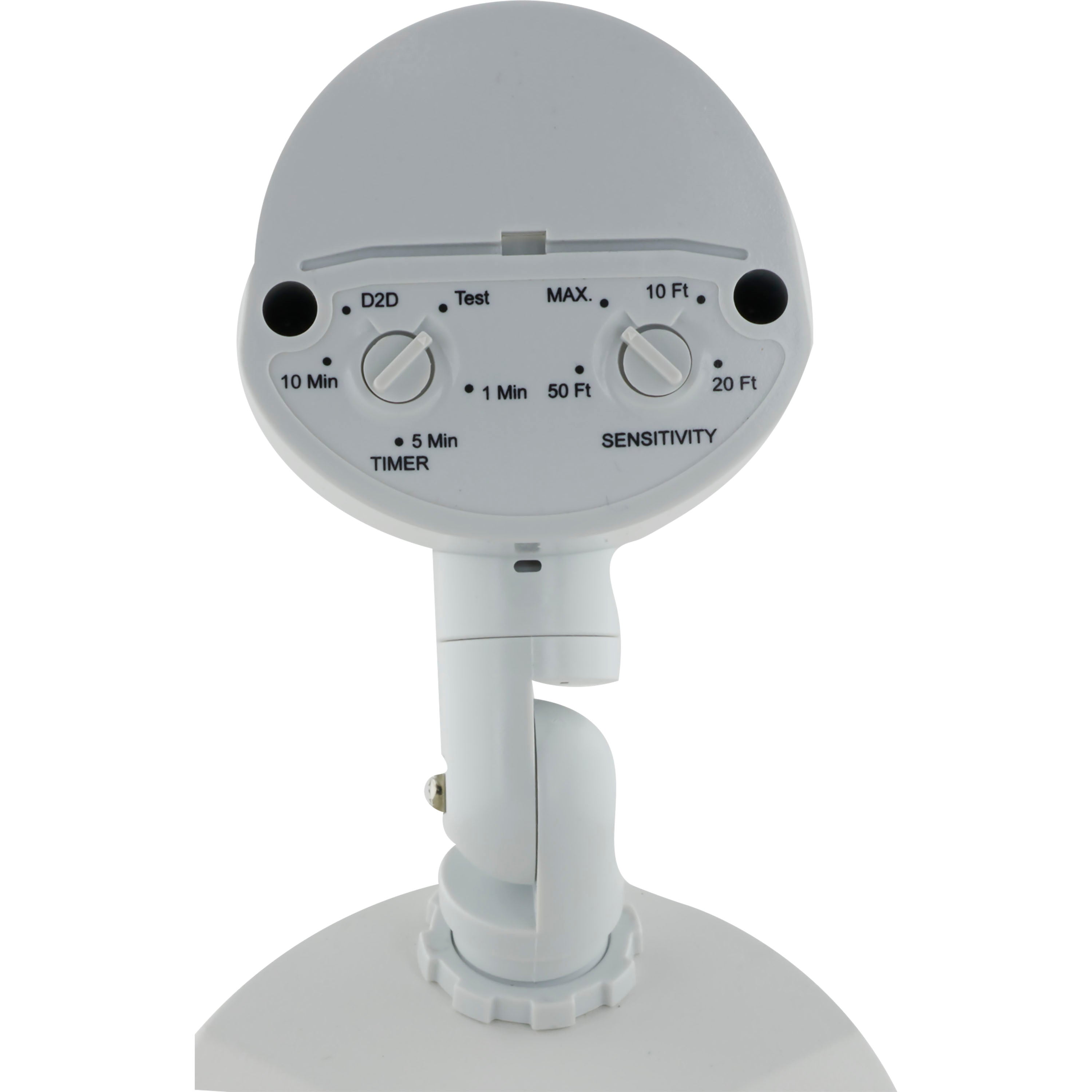 SATCO-NUVO SATCO 65/711 Dual Head Hardwired Socket Non-Dimmable LED Security Light With Motion Sensor, (2) LED Lamp, 20 W Fixture, 120 VAC