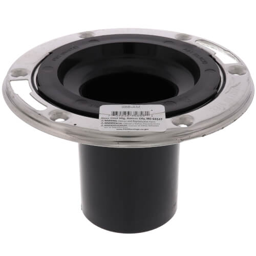 SIOUX CHIEF Sioux Chief 888-AM 3 in. Open Flange Closet with Stainless Steel Ring