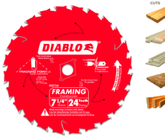 DIABLO D0724A CIRCULAR SAW BLADES