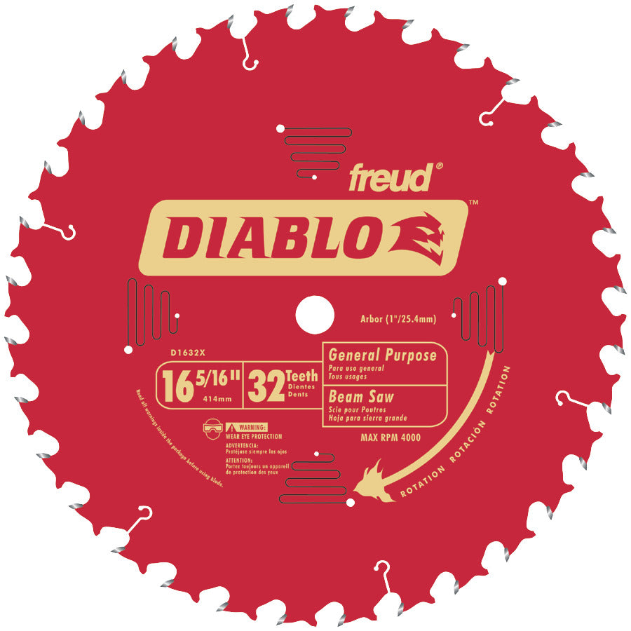 DIABLO D1632X CIRCULAR SAW BLADES