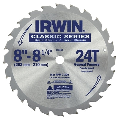 IRWIN 15150 CIRCULAR SAW BLADES
