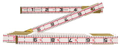 Lufkin 1066DN 6' Engineer Folding Wood Ruler