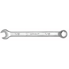Wright Tool 1116 12 Point Satin Chrome Standard Combination Wrench 1/2 in Opening