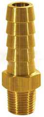 Dixon Valve & Coupling 1020608C Brass Barbed Hose Fitting 3/8 x 1/2 NPTF