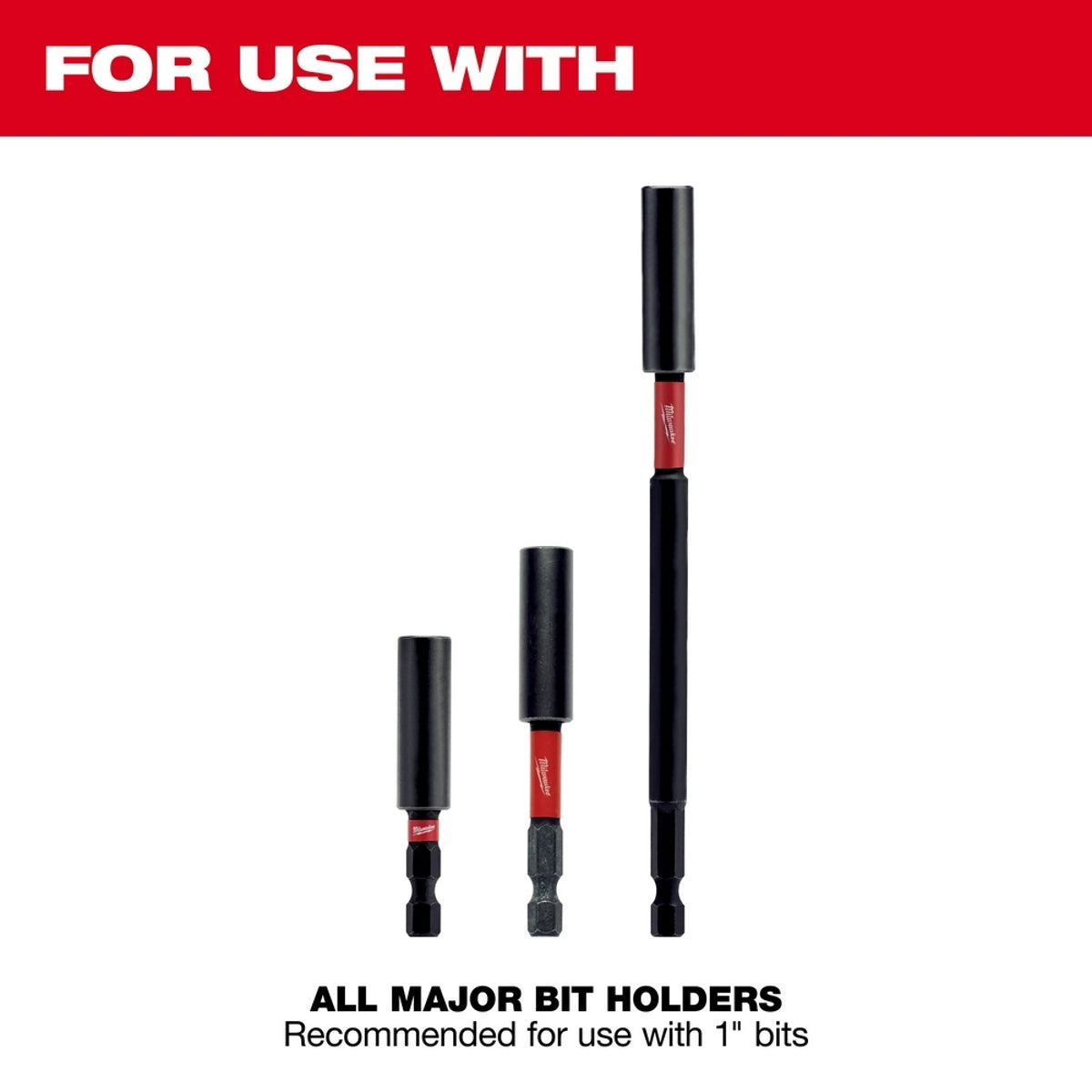 MILWAUKEE Milwaukee 49-66-4516 SHOCKWAVE Insert Nut Driver 7/16 in (3 Pack)