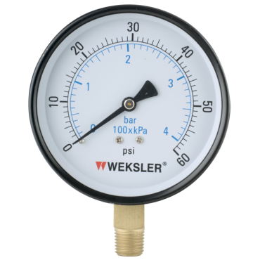 WEKSLER UA35B4L PRESSURE GAUGES