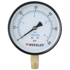 WEKSLER UA35B4L PRESSURE GAUGES