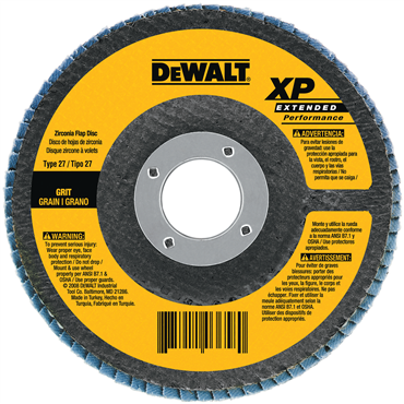 DEWALT DW8358 FLAP DISCS