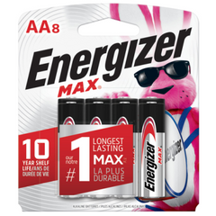 ENERGIZER E91MP-8 BATTERIES