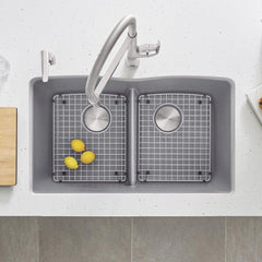 BLANCO Blanco 221008 Diamond 15-1/4 x 12-3/4 in. Stainless Steel Sink Grid, Fits Diamond Double Left Bowl