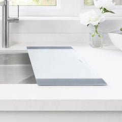 BLANCO BLANCO 224390 Quatrus Glass Cutting Board Grey