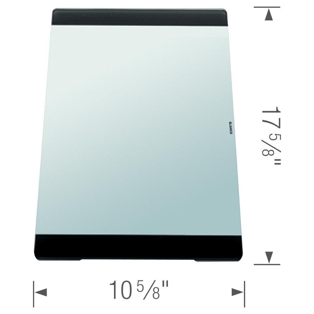 BLANCO BLANCO 224390 Quatrus Glass Cutting Board Grey