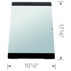 BLANCO BLANCO 224390 Quatrus Glass Cutting Board Grey