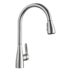 BLANCO BLANCO 442208 Atura Single Handle Pull Down Kitchen Faucet in PVD Steel