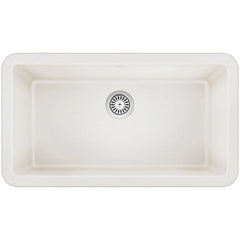 BLANCO BLANCO 401899 Ikon 33 x 19 in. Composite Single Bowl Farmhouse Kitchen Sink in White