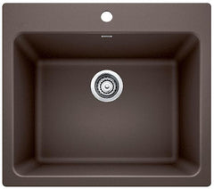 BLANCO Blanco 401922 Laundry Sink, Liven Silgranit, 25 in W x 22 in H, Dual Mount
