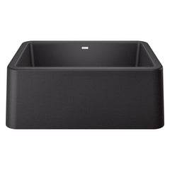 BLANCO BLANCO 402311 Ikon 27 x 19 in. Composite Single Bowl Farmhouse Kitchen Sink in Anthracite