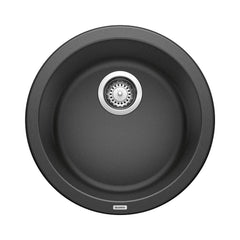 BLANCO Blanco 511632 Rondo 17-11/16 x 17-11/16 in. Drop-in and Undermount Granite Bar Sink in Anthracite