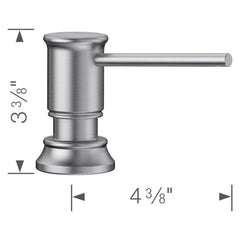 BLANCO BLANCO 442517 Empressa Soap Dispenser - PVD Steel