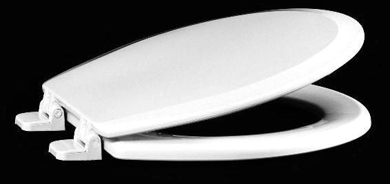 CENTOCO Centoco 900-001 Elongated Closed Front with Cover Toilet Seat in White