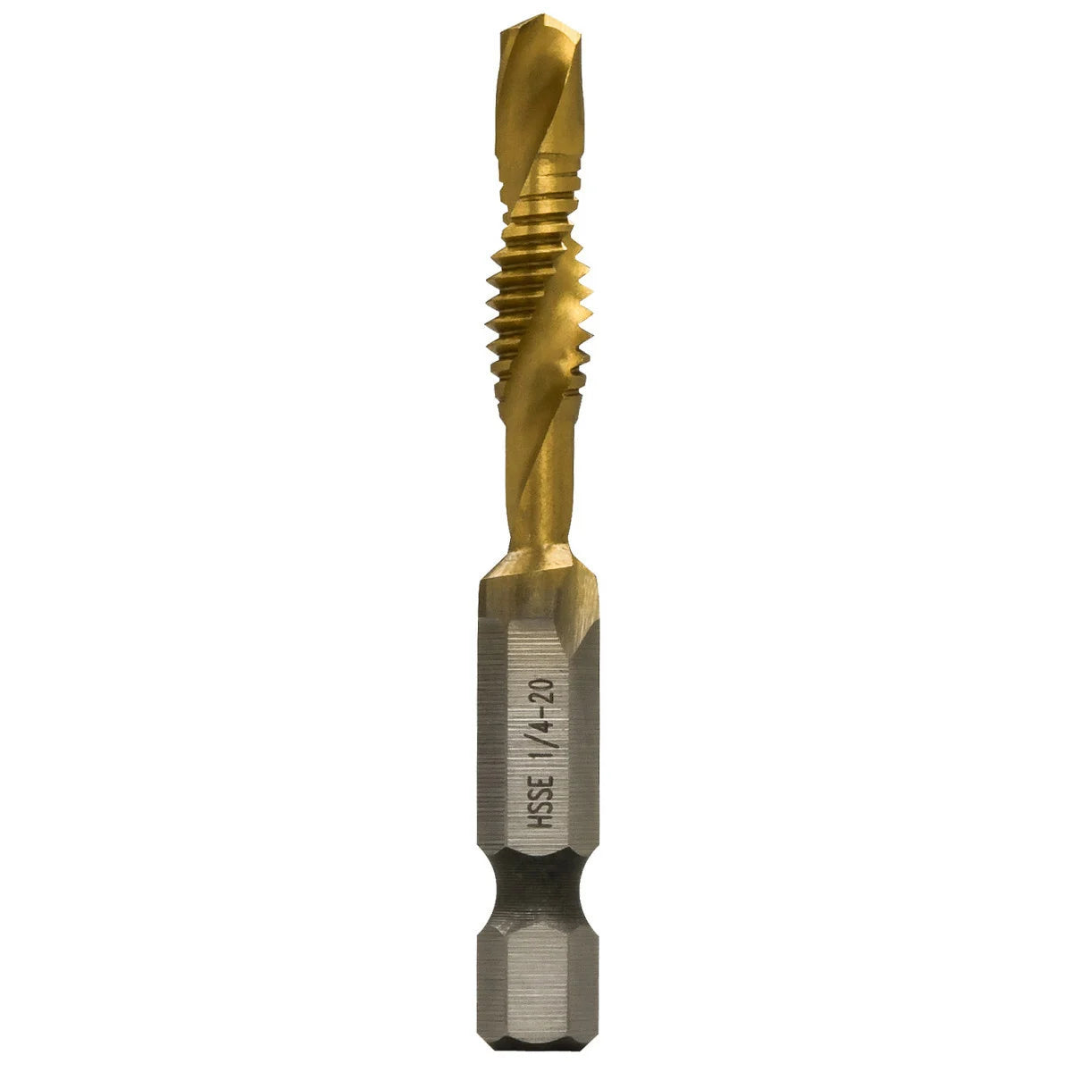 GREENLEE Greenlee DTAPSS1/4-20 Stainless Steel Drill Tap, 1/4-20 Thread