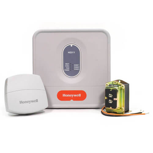 HONEYWELL Honeywell HZ311K/U Zone Control Panel, Single Stage, 3 Zones, 24 VDC