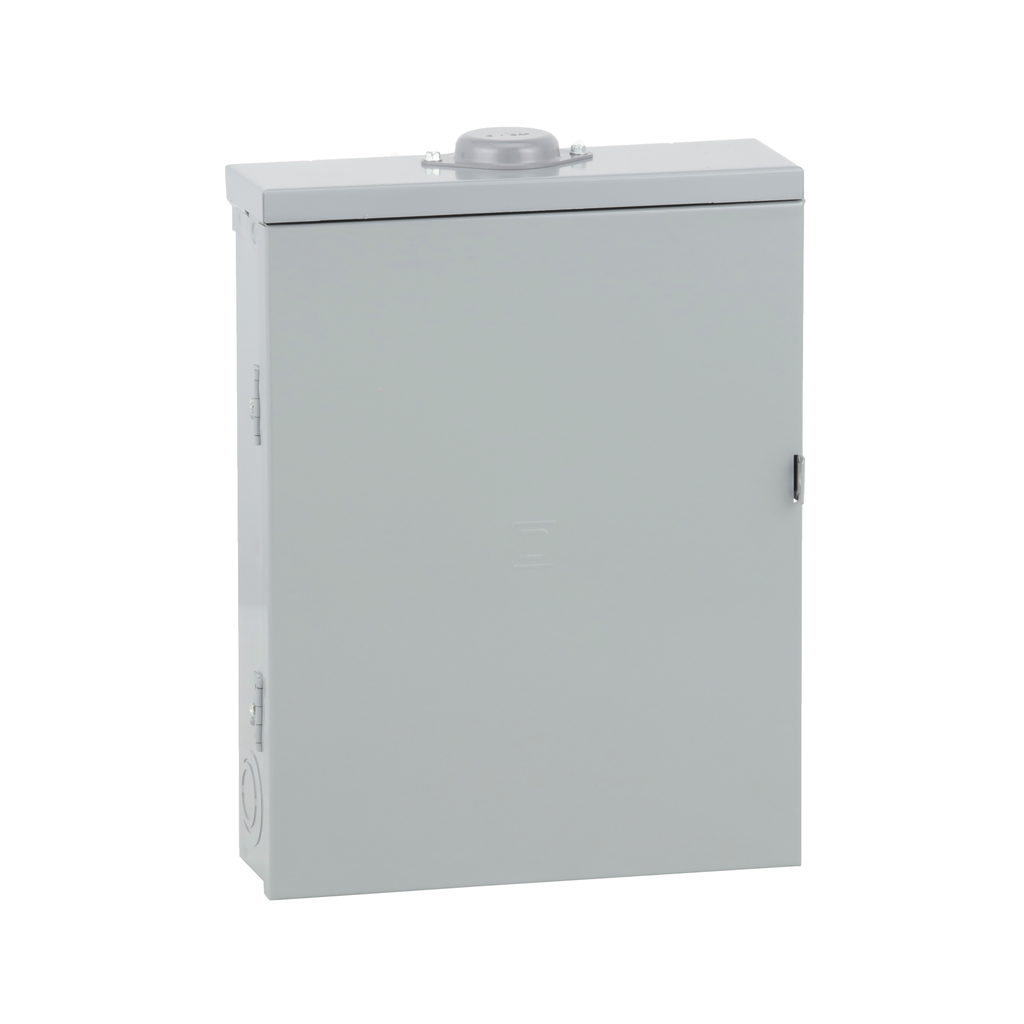 SCHNEIDER ELECTRIC Square D HOM1224M100PRB Load Center 100 Amp 120/240 VAC 12 Space NEMA 3R