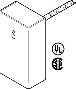 SCHNEIDER ELECTRIC Schneider Electric TA-3433 High Temp Thermostat 100-160F Manual Reset