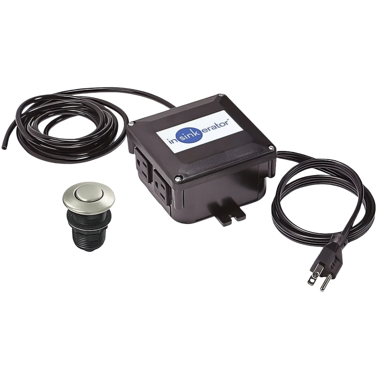 IN-SINK-ERATOR InSinkErator 76696A-ISE SinkTop Switch Dual Outlet Satin Nickel