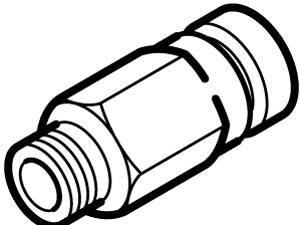 SCHNEIDER ELECTRIC Schneider Electric 22-401 Adaptor Brass for T150 Immersion Transmitter