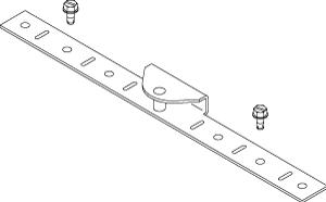 SCHNEIDER ELECTRIC Schneider Electric AM-751 SmartX Damper Actuator Accessory Anti-Rotation Bracket