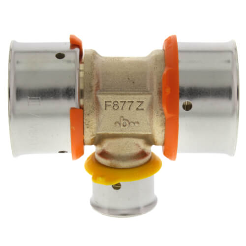 VIEGA Viega 94050 PureFlow PEX Press Tee, 1 x 1 x 1/2