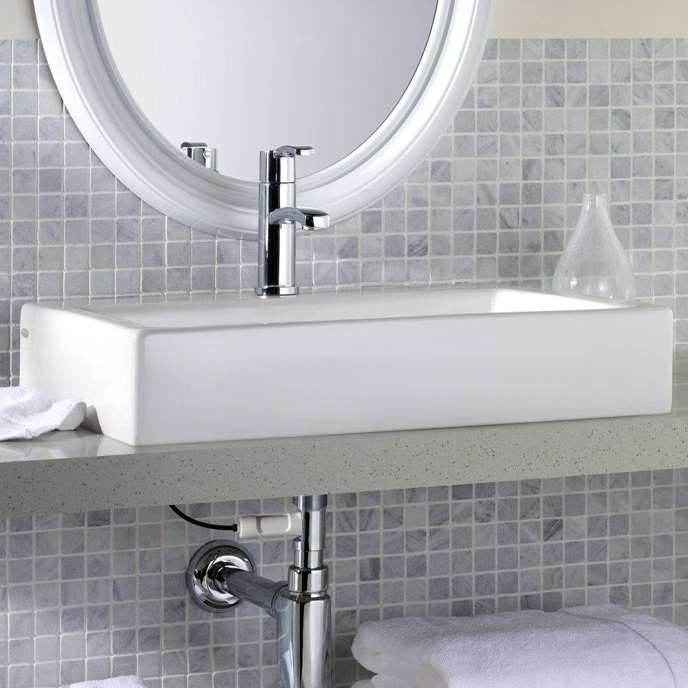 AMERICAN STANDARD American Standard 0621.001.020 Studio Above Counter Sink 22 x 18-1/2 in WHITE