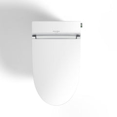 American Standard 297AA204-291 Advanced Clean 100 SpaLet 0.92 gpf/1.32 gpf Elongated Dual Flush One Piece Toilet in Alabaster White